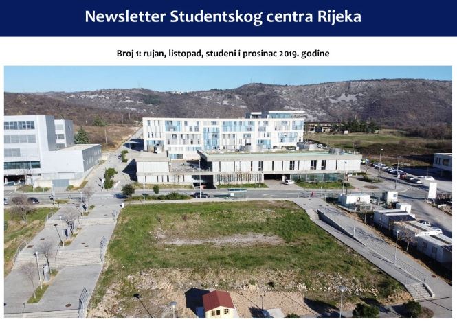 Newsletter Studentskog centra Rijeka